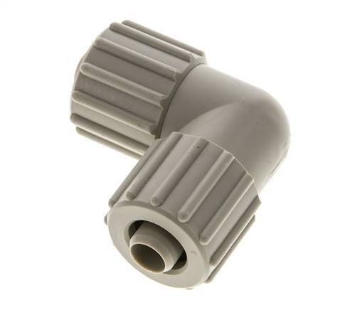 15x9mm PP Raccord à compression coudé 10 bar PVC et PA