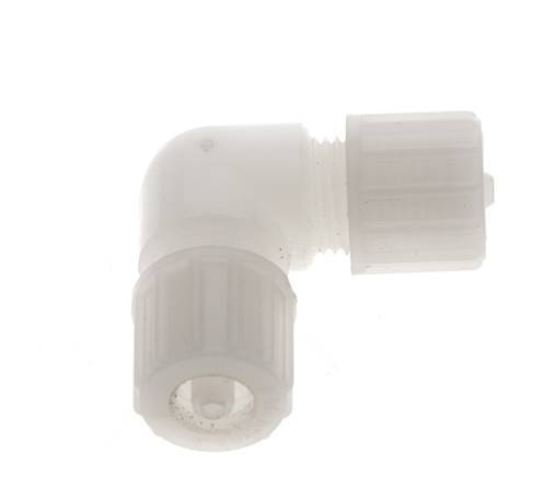 10x4mm PVDF Raccord à compression coudé 10 bar PVC et PA