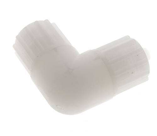 12x6mm PVDF Raccord à compression coudé 10 bar PVC et PA