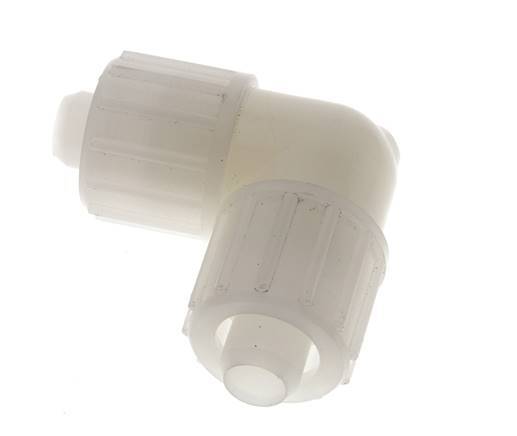 20x13mm PVDF Raccord à compression coudé 10 bar PVC et PA