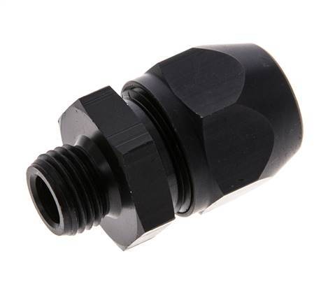 12x9mm & G1/4'' Aluminium Raccord à Compression Droit avec Filets Mâles 10 bar PVC et PA
