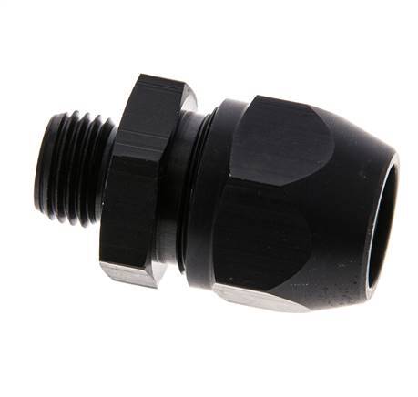 12x9mm & G1/4'' Aluminium Raccord à Compression Droit avec Filets Mâles 10 bar PVC et PA