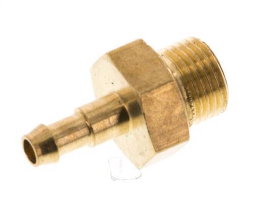 Embout mâle de tuyau en laiton de 4 mm et G1/8'' [5 pièces].