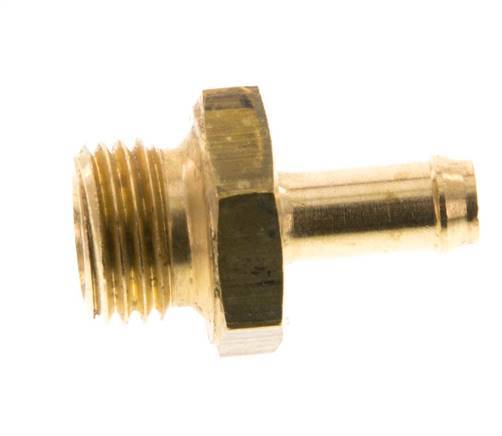 Embout de tuyau mâle 6 mm & G1/4'' en laiton [2 pièces].
