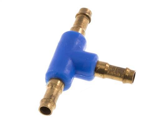 Connecteur de tuyau en laiton/plastique en T de 3 mm [2 Pièces]