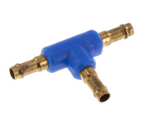 Connecteur de tuyau en laiton/plastique en T de 3 mm [2 Pièces]