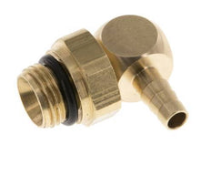 Coude 4 mm & G1/8'' en laiton, avec filetage mâle NBR rotatif