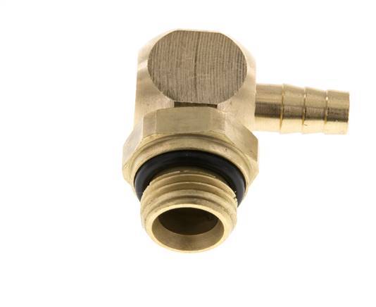 6 mm & G1/4'' Laiton coude tuyau bar avec filetage mâle NBR rotatif