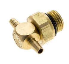 3 mm & G1/8'' Te en laiton tuyau bar avec filetage mâle NBR