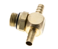 6 mm & G1/4'' Te laiton tuyau bar avec filetage mâle NBR
