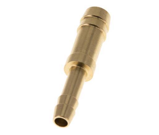 Connecteur de tuyau en laiton de 9 mm (3/8'') et 6 mm (1/4'') [2 pièces].