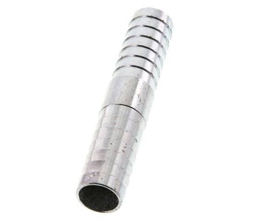 Connecteur de tuyau en acier zingue de 19 mm (3/4'')