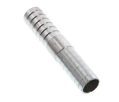 Connecteur de tuyau en acier zingue de 19 mm (3/4'')