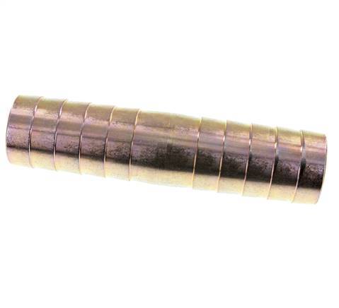 Connecteur de tuyau en acier zingué de 53 mm