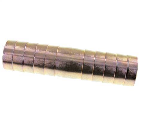 Connecteur de tuyau en acier zingue de 53 mm