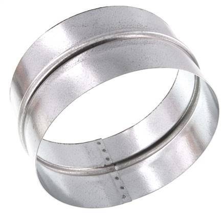 175 mm (7'') zink plated Steel Hose Connector