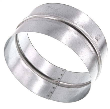 175 mm (7'') zink plated Steel Hose Connector
