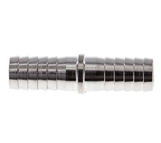 Connecteur de tuyau de 9 mm (3/8'') en acier inoxydable 1.4301 40mm [2 Pièces].