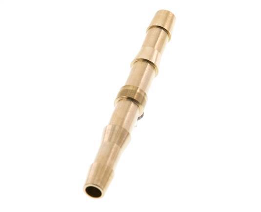 Connecteur de tuyau en laiton de 6 mm (1/4'') DIN EN 560 [5 pièces].