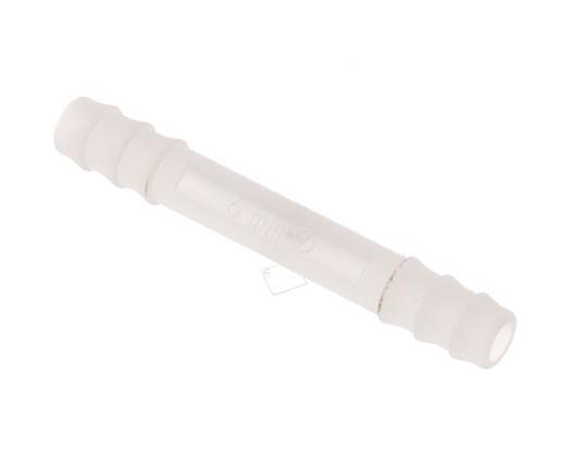 Connecteur de tuyau en PVDF de 6 mm (1/4'') [5 pièces].