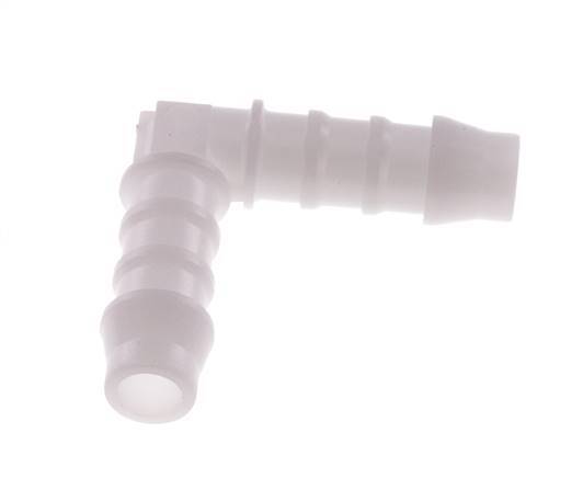 Connecteur de tuyau coudé POM 8 mm (5/16'') [10 Pièces]