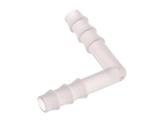 4 mm PVDF Elbow Hose Connector [5 Pieces]