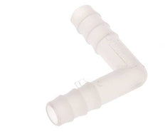 Raccordement de tuyau coudé en PVDF de 9 mm (3/8'') [2 pièces].