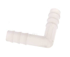 Raccordement de tuyau coudé en PVDF de 9 mm (3/8'') [2 pièces].