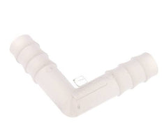 Raccordement de tuyau coudé en PVDF de 9 mm (3/8'') [2 pièces].