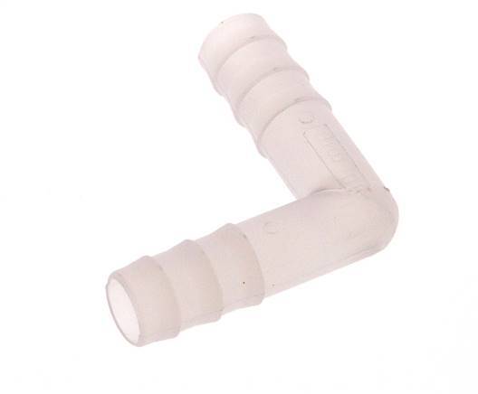 Connecteur de tuyau coudé en PVDF de 10 mm [2 pièces].