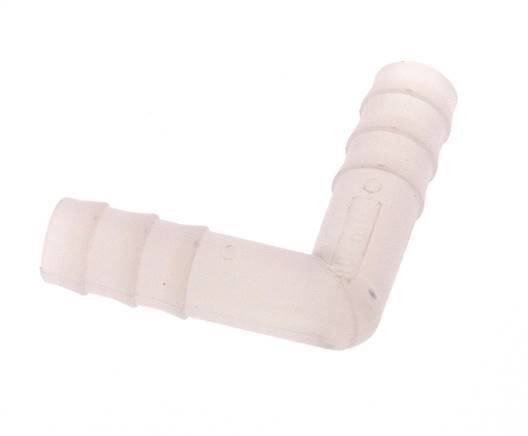 Connecteur de tuyau coudé en PVDF de 10 mm [2 pièces].