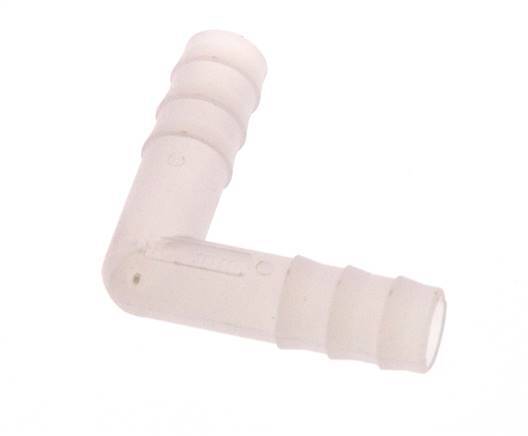 Connecteur de tuyau coudé en PVDF de 10 mm [2 pièces].