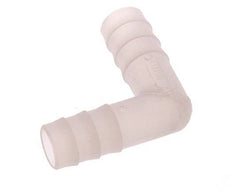 Raccordement de tuyau coudé en PVDF de 13 mm (1/2'') [2 pièces].