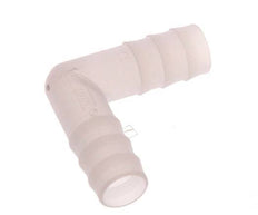 Raccordement de tuyau coudé en PVDF de 13 mm (1/2'') [2 pièces].