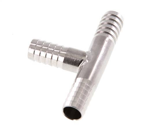 9 mm (3/8'') Acier inoxydable 1.4301 Tee Hose Connector