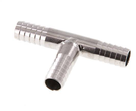 9 mm (3/8'') Acier inoxydable 1.4301 Tee Hose Connector