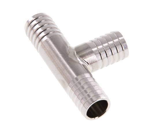 13 mm (1/2'') Acier inoxydable 1.4301 Tee Hose Connector