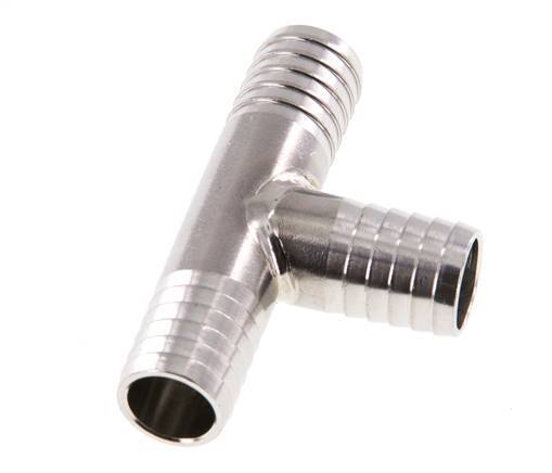 13 mm (1/2'') Acier inoxydable 1.4301 Tee Hose Connector