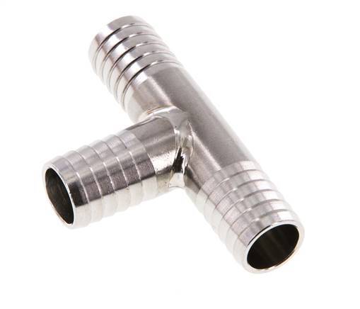 13 mm (1/2'') Acier inoxydable 1.4301 Tee Hose Connector