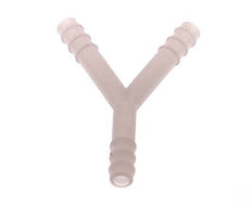 Connecteur de tuyau en Y en PVDF de 6 mm (1/4'') [2 pièces].