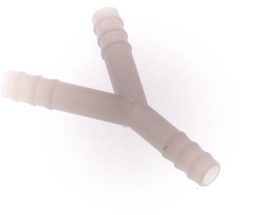 Connecteur de tuyau en Y en PVDF de 9 mm (3/8'') [2 pièces].