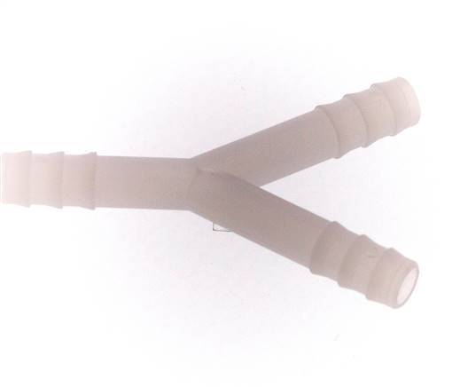 Connecteur de tuyau en Y en PVDF de 9 mm (3/8'') [2 pièces].