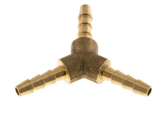 Connecteur de tuyau en Y en laiton de 5 mm [2 pièces].