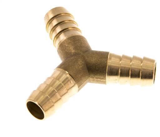 Connecteur de tuyau en Y en laiton de 13 mm (1/2'')