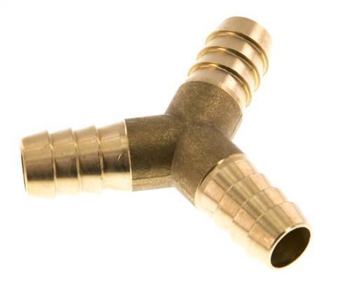 Connecteur de tuyau en Y en laiton de 13 mm (1/2'')