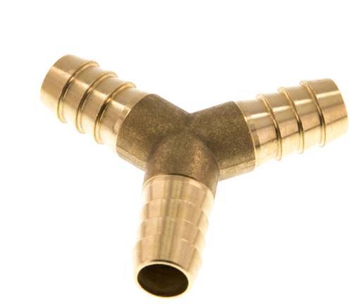 Connecteur de tuyau en Y en laiton de 13 mm (1/2'')