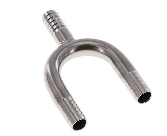 9 mm (3/8'') Acier inoxydable 1.4301 Y Connecteur de tuyau