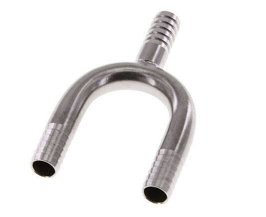 9 mm (3/8'') Acier inoxydable 1.4301 Y Connecteur de tuyau