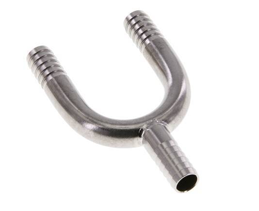 9 mm (3/8'') Acier inoxydable 1.4301 Y Connecteur de tuyau