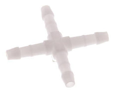 Connecteur de tuyau transversal en POM 4 mm [10 pièces].